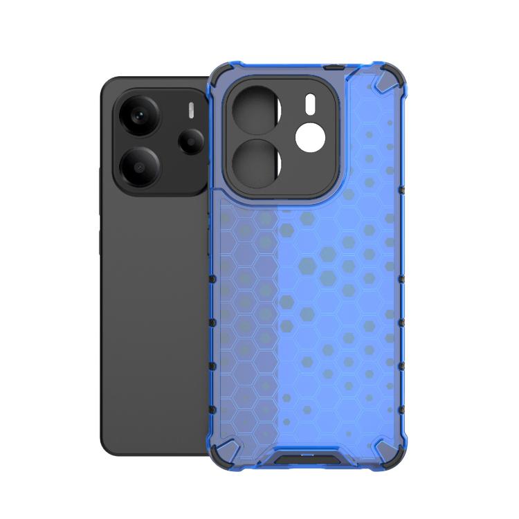 For Redmi Note 14 4G 163.25mm Honeycomb Shockproof Phone Case