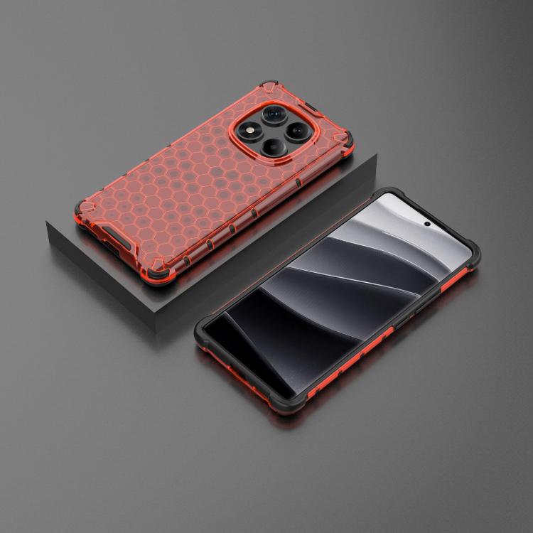 For Redmi Note 14 Pro 4G Honeycomb Shockproof Phone Case