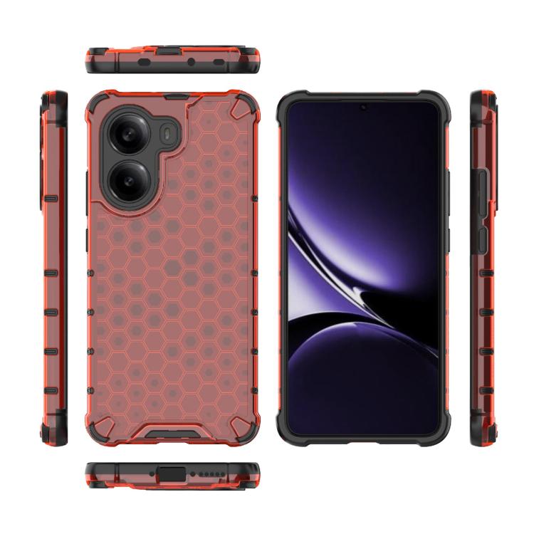 For Redmi Turbo 4 5G Honeycomb Shockproof Phone Case