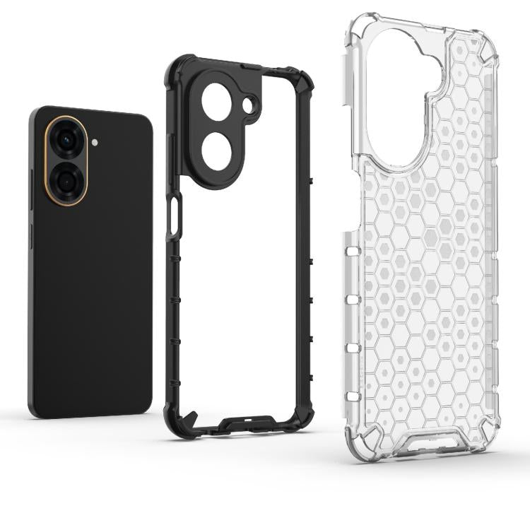 For Redmi A5 4G 171.7mm / Poco C71 Honeycomb Shockproof Phone Case