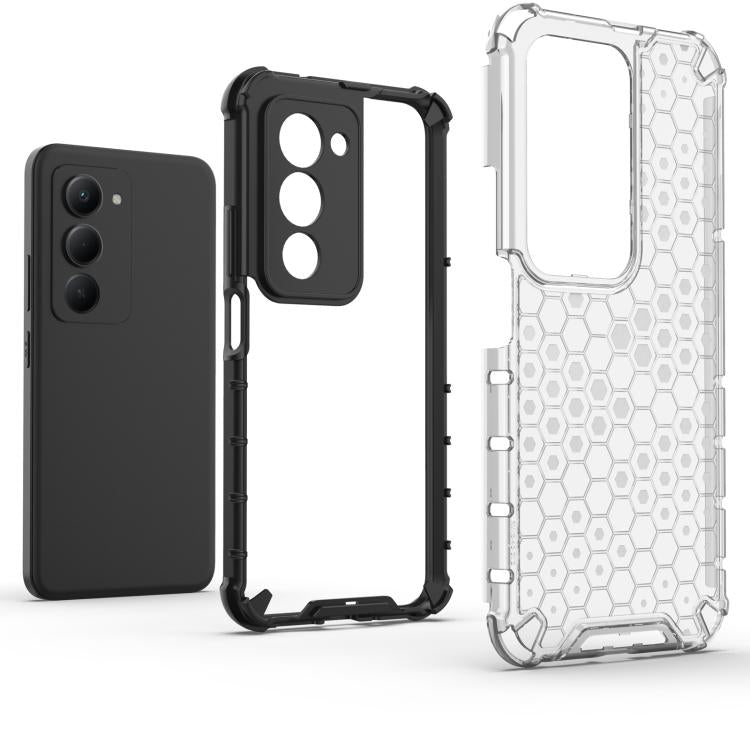 For Redmi 15 15 5G / 4G EU 171mm Honeycomb Shockproof Phone Case