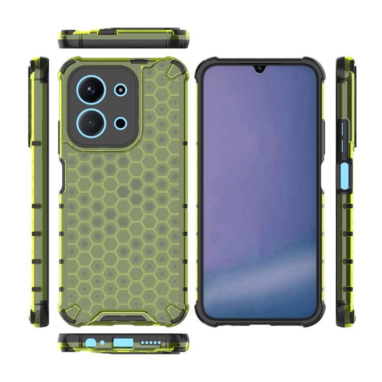 For Redmi 15C 5G / 4G Global 171mm Honeycomb Shockproof Phone Case
