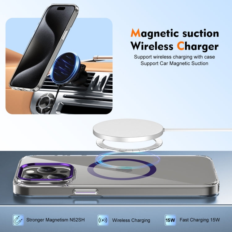 For iPhone 12 Pro Max Ice Feel HD Transparent MagSafe PC Full Coverage Phone Case
