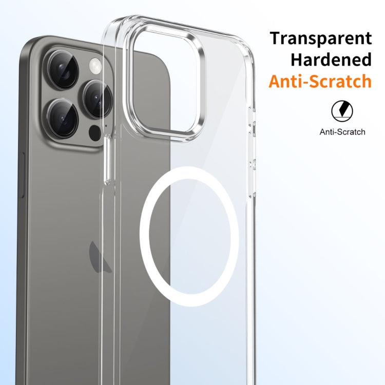 For iPhone 12 Pro Ice Feel HD Transparent MagSafe PC Full Coverage Phone Case