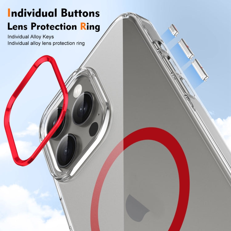 For iPhone 12 Pro Ice Feel HD Transparent MagSafe PC Full Coverage Phone Case