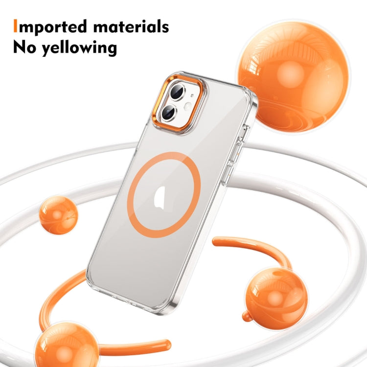 For iPhone 12 Ice Feel HD Transparent MagSafe PC Full Coverage Phone Case