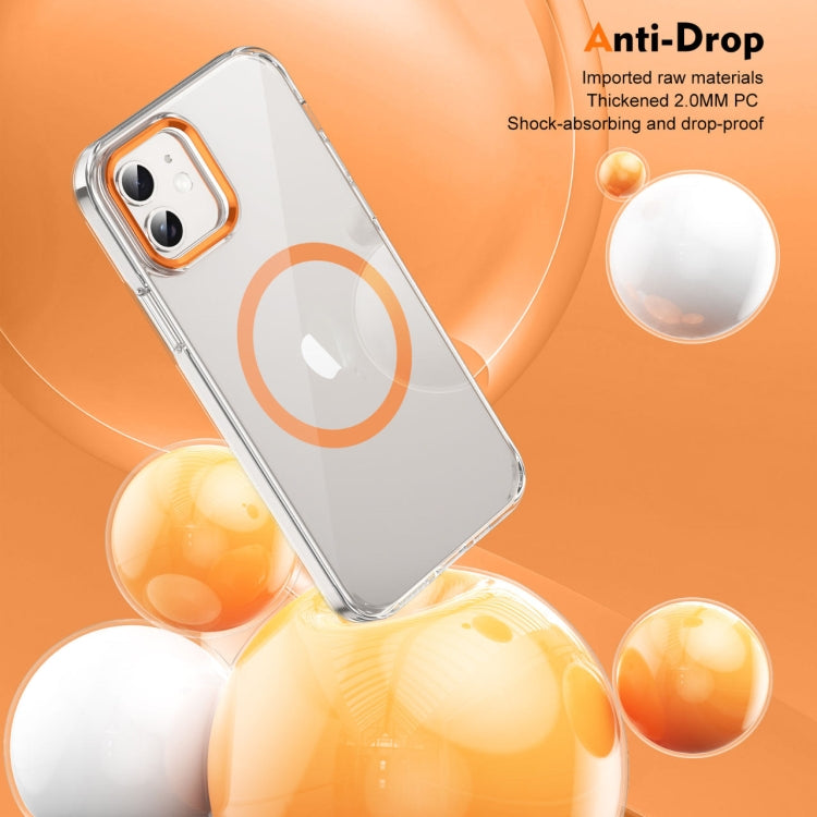 For iPhone 12 Ice Feel HD Transparent MagSafe PC Full Coverage Phone Case