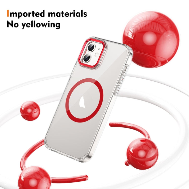 For iPhone 12 Ice Feel HD Transparent MagSafe PC Full Coverage Phone Case