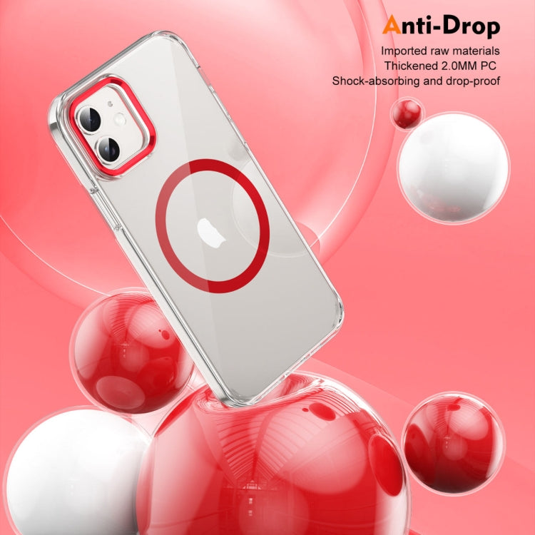 For iPhone 12 Ice Feel HD Transparent MagSafe PC Full Coverage Phone Case
