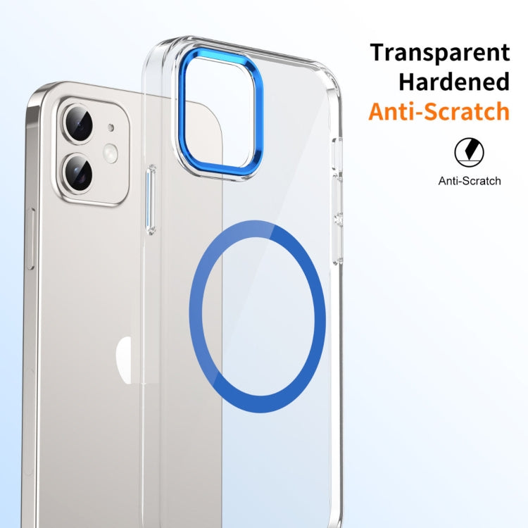 For iPhone 12 Ice Feel HD Transparent MagSafe PC Full Coverage Phone Case