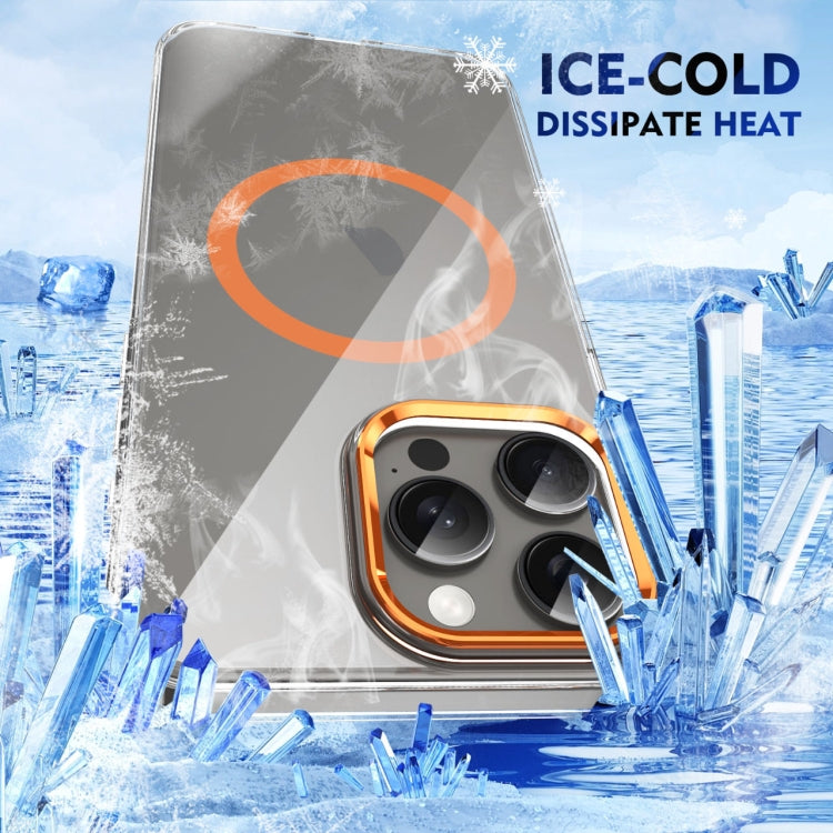 For iPhone 13 Pro Max Ice Feel HD Transparent MagSafe PC Full Coverage Phone Case