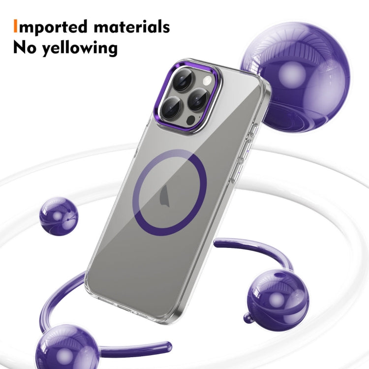 For iPhone 13 Pro Max Ice Feel HD Transparent MagSafe PC Full Coverage Phone Case