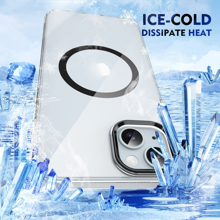 For iPhone 13 Ice Feel HD Transparent MagSafe PC Full Coverage Phone Case