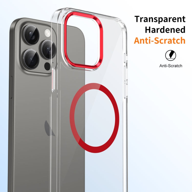 For iPhone 14 Pro Max Ice Feel HD Transparent MagSafe PC Full Coverage Phone Case