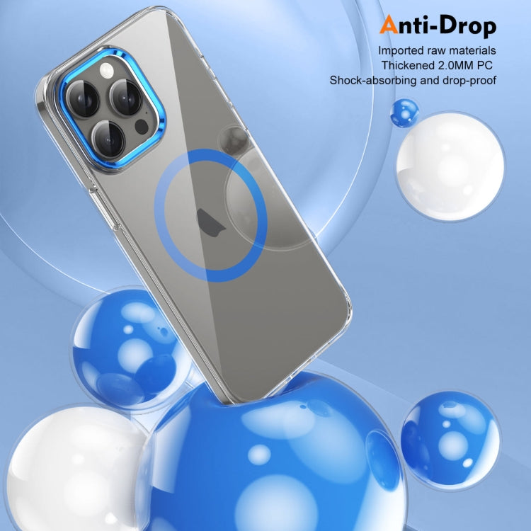 For iPhone 15 Pro Ice Feel HD Transparent MagSafe PC Full Coverage Phone Case