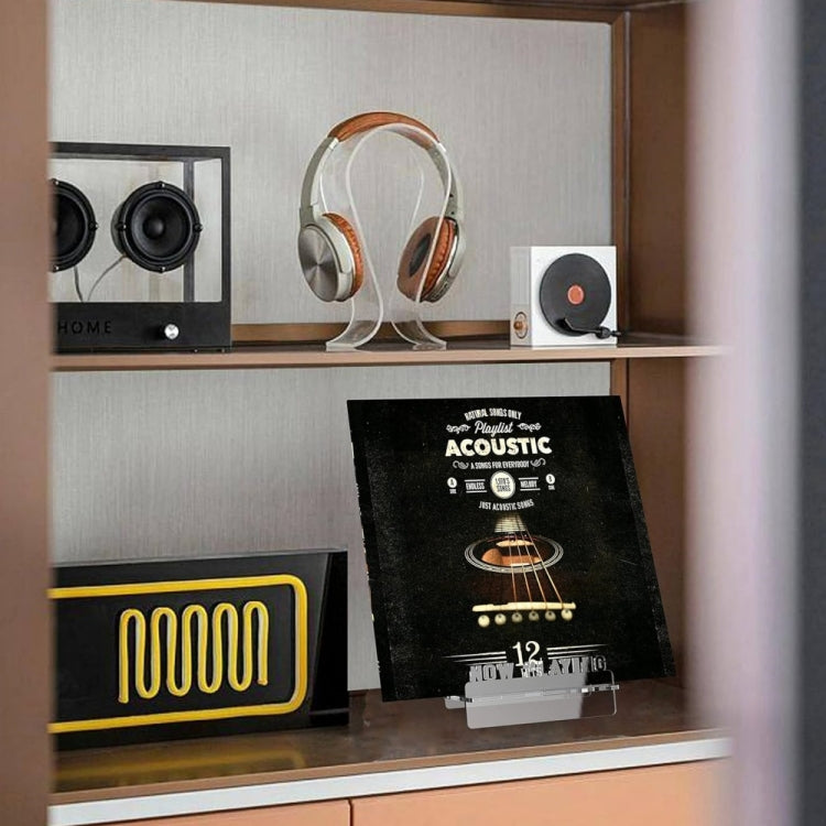 Acrylic Record Book Storage Display Stand
