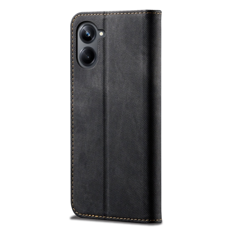 For Samsung Galaxy A06 4G Denim Texture Casual Style Horizontal Flip Leather Case