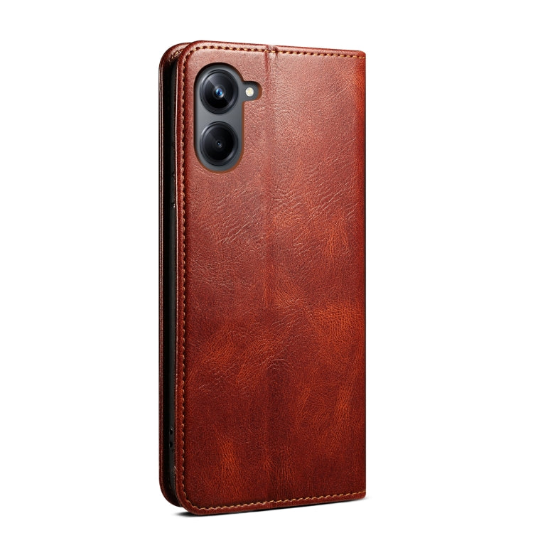 For Samsung Galaxy A06 4G Oil Wax Crazy Horse Texture Leather Phone Case