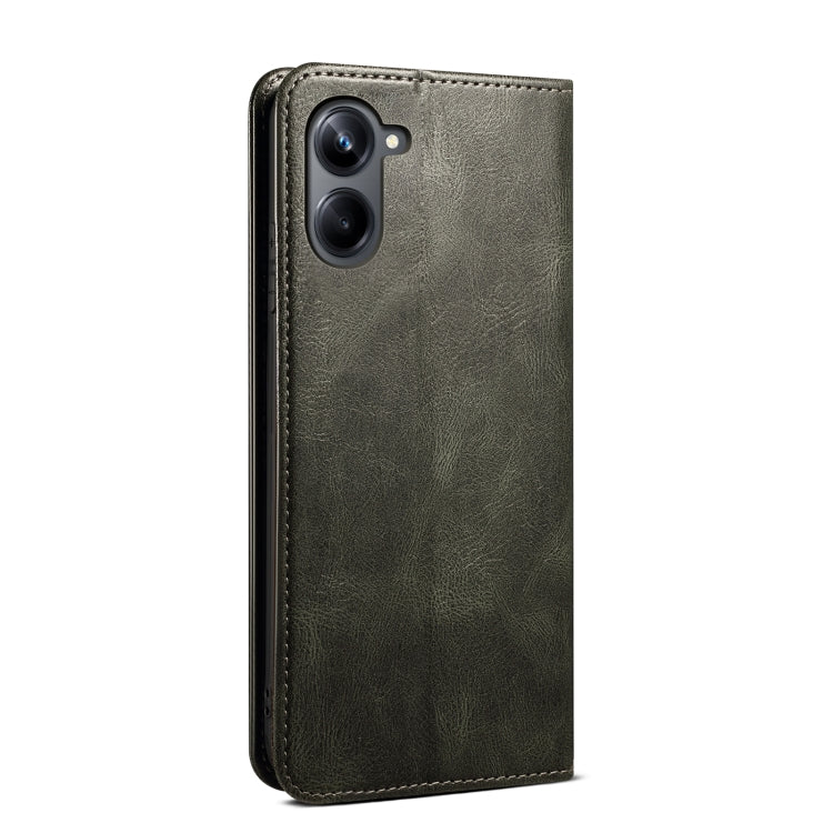 For Samsung Galaxy A06 4G Oil Wax Crazy Horse Texture Leather Phone Case