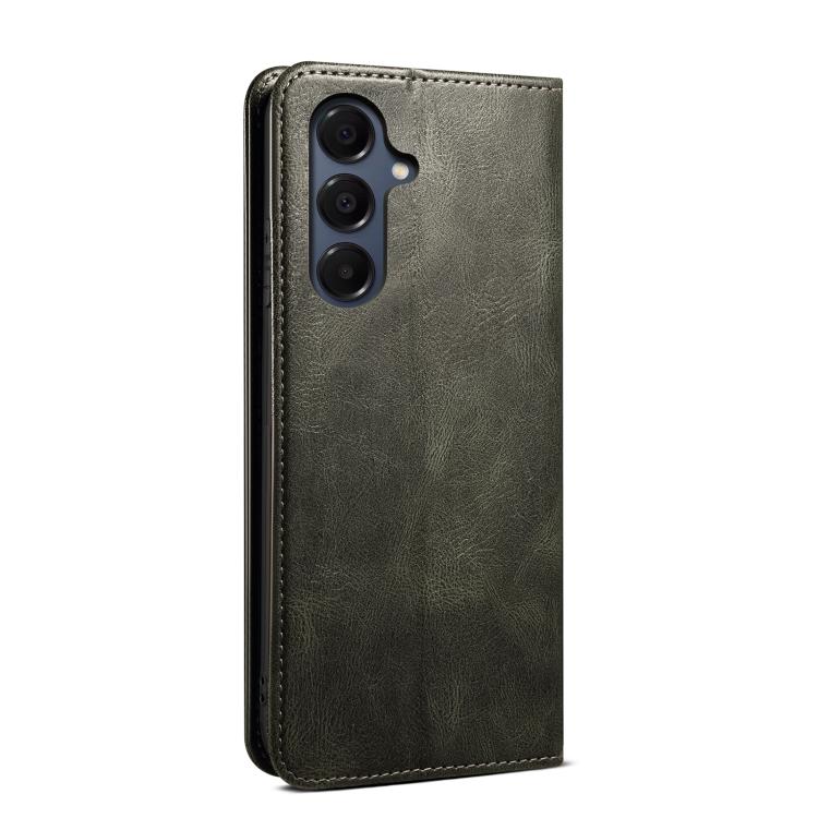 For Samsung Galaxy A17 5G Oil Wax Crazy Horse Texture Leather Phone Case