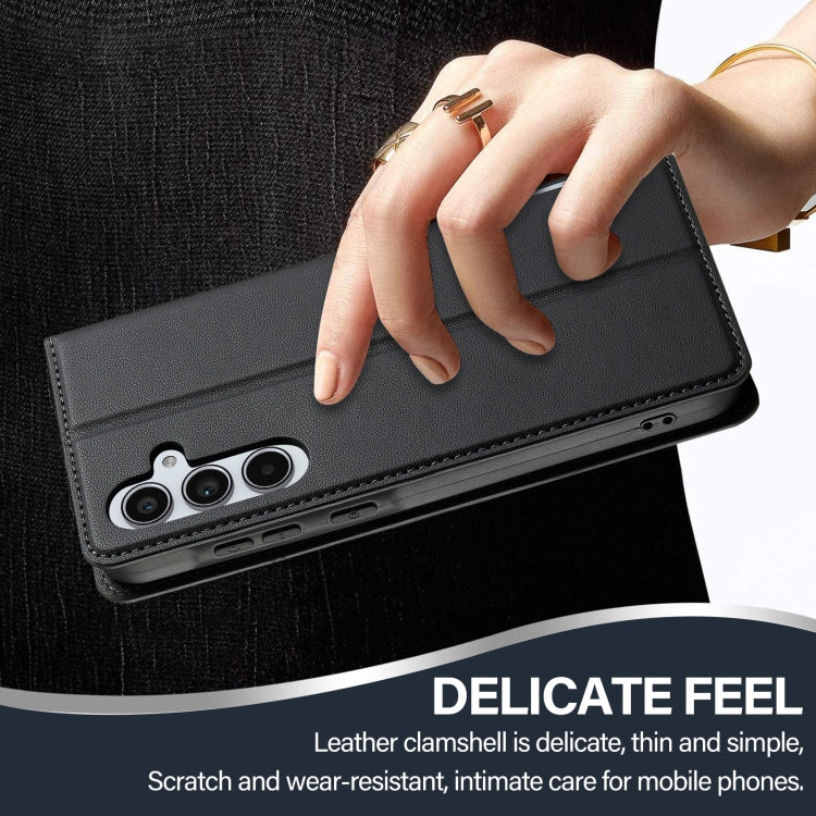 For Samsung Galaxy A54 5G LC.IMEEKE L1 Series Frosted Fine Texture PU Phone Case