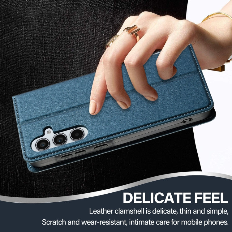 For Samsung Galaxy A54 5G LC.IMEEKE L1 Series Frosted Fine Texture PU Phone Case