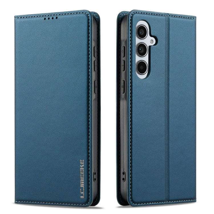 For Samsung Galaxy A55 5G LC.IMEEKE L1 Series Frosted Fine Texture PU Phone Case