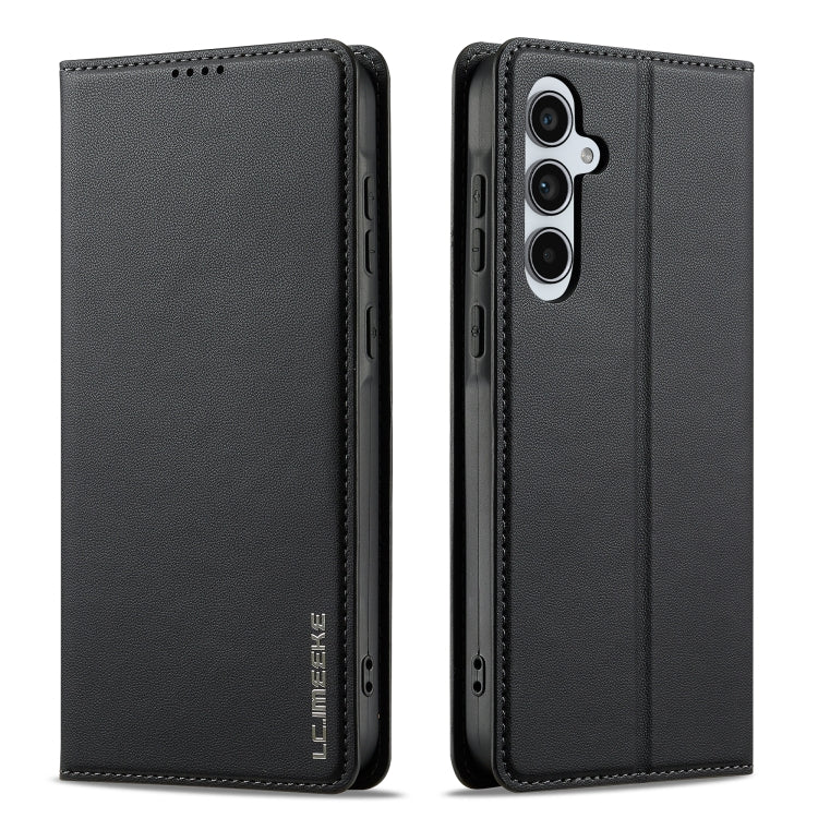 For Samsung Galaxy A35 5G LC.IMEEKE L1 Series Frosted Fine Texture PU Phone Case