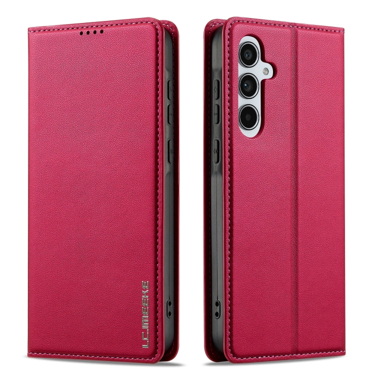 For Samsung Galaxy A16 5G LC.IMEEKE L1 Series Frosted Fine Texture PU Phone Case