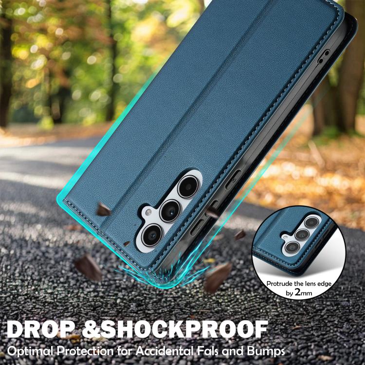 For Samsung Galaxy A56 5G LC.IMEEKE L1 Series Frosted Fine Texture PU Phone Case