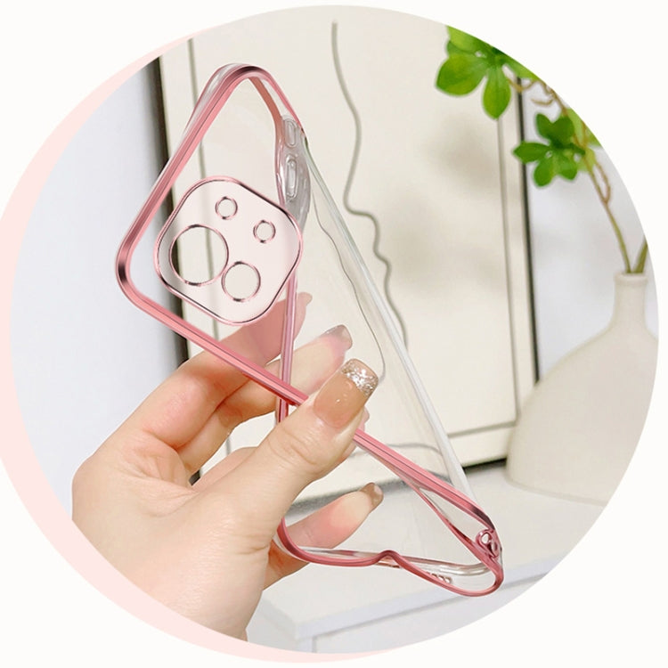 For Xiaomi Mi 11 Plated Gradient Glitter Round Holder TPU Phone Case