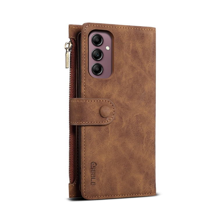 For Samsung Galaxy A16 5G ESEBLE Retro Frosted RFID Flip Leather Phone Case