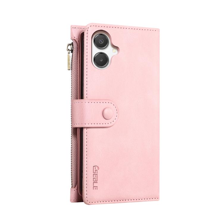 For Samsung Galaxy A06 5G ESEBLE Retro Frosted RFID Flip Leather Phone Case