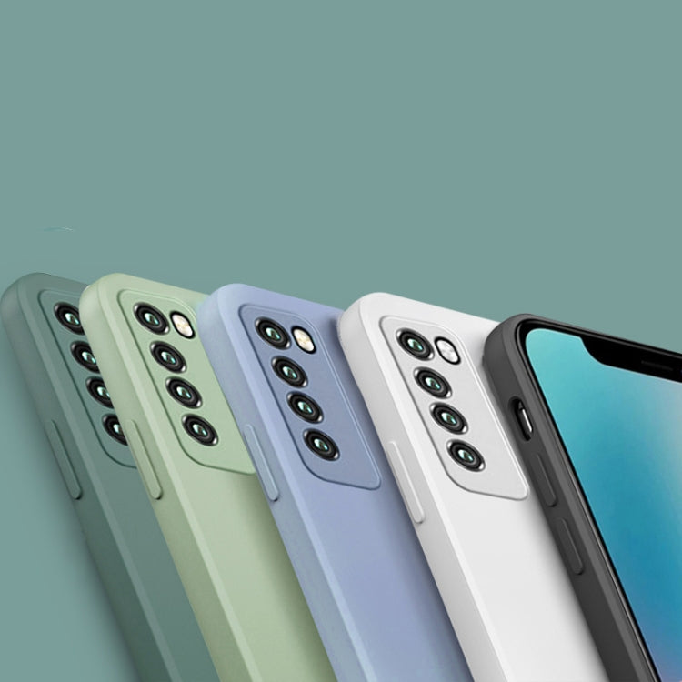 For Huawei Nova 7 Magic Cube Liquid Silicone Shockproof Full Coverage Protective Case