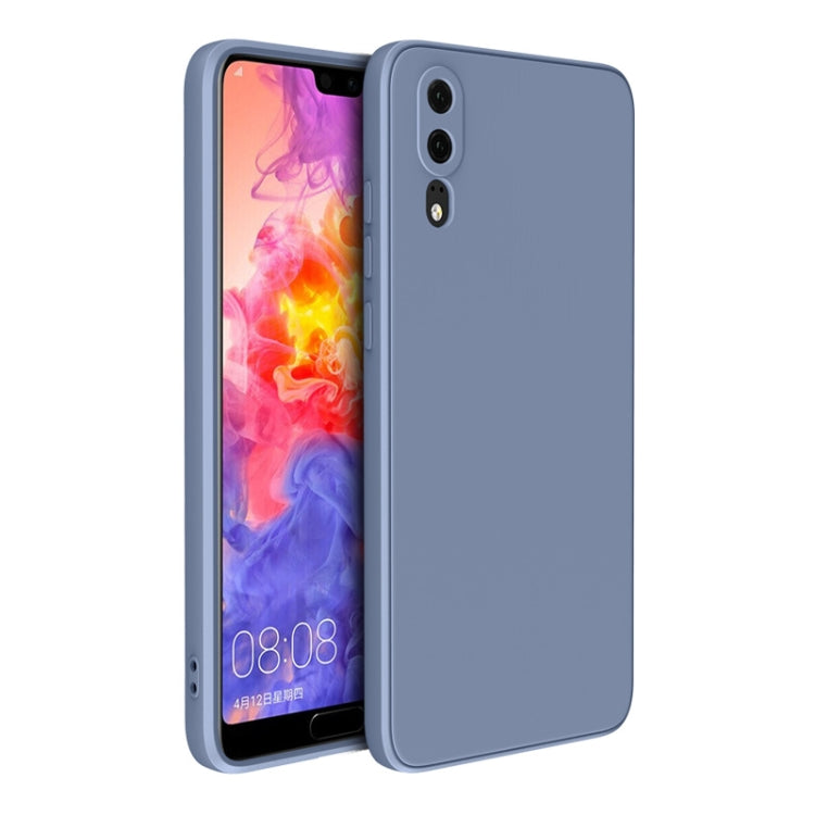 For Huawei P20 Magic Cube Liquid Silicone Shockproof Full Coverage Protective Case