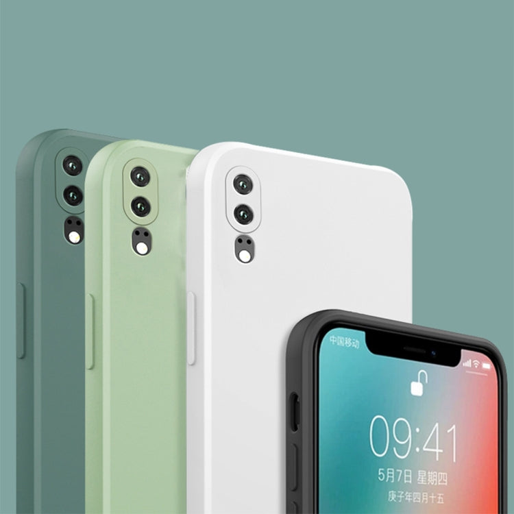 For Huawei P20 Magic Cube Liquid Silicone Shockproof Full Coverage Protective Case