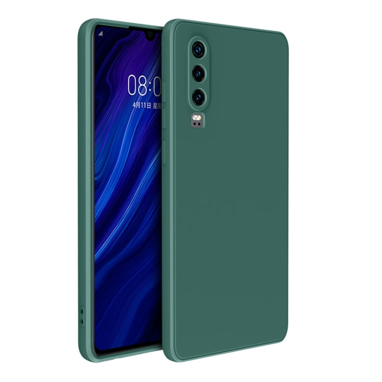 For Huawei P30 Magic Cube Liquid Silicone Shockproof Full Coverage Protective Case