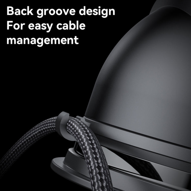 Yesido C268 Car Dashboard 360 Degree Rotating Base Phone Holder - Black