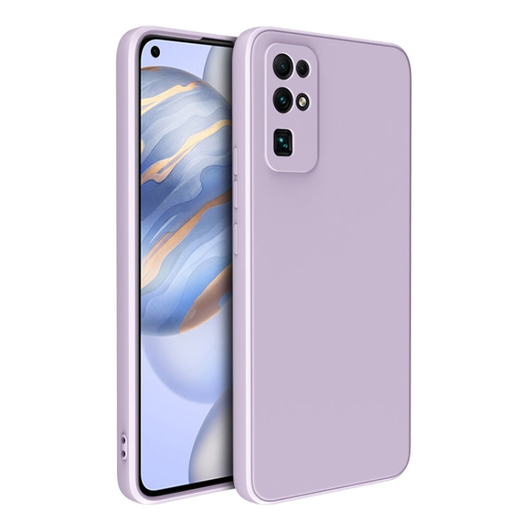 For Huawei Honor 30 Magic Cube Liquid Silicone Shockproof Full Coverage Protective Case