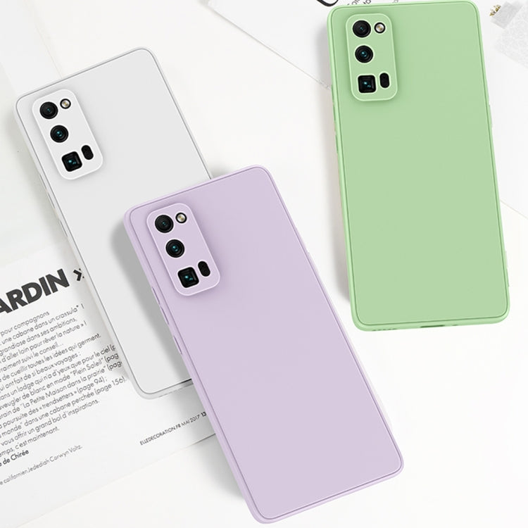 For Huawei Honor 30 Magic Cube Liquid Silicone Shockproof Full Coverage Protective Case