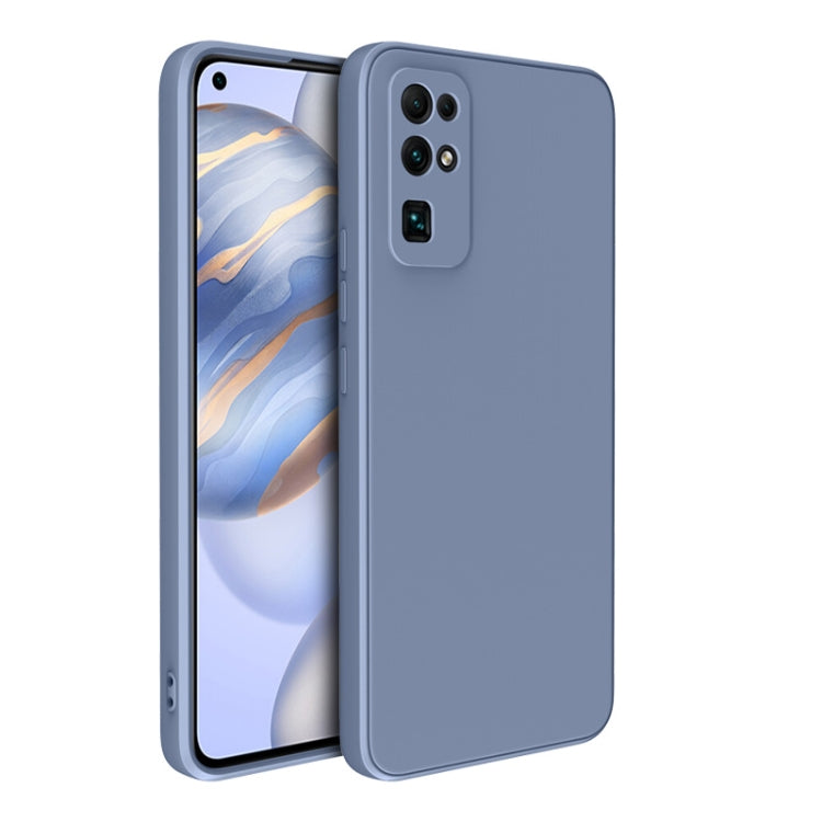 For Huawei Honor 30 Magic Cube Liquid Silicone Shockproof Full Coverage Protective Case