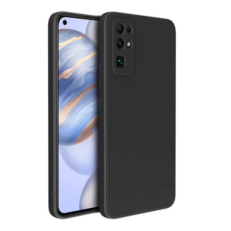 For Huawei Honor 30 Magic Cube Liquid Silicone Shockproof Full Coverage Protective Case