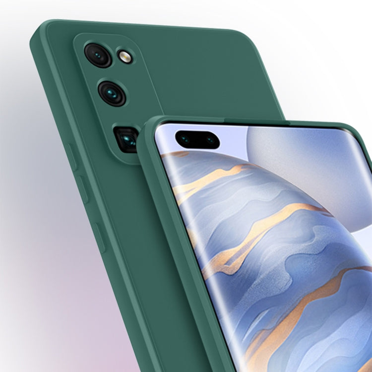 For Huawei Honor 30 Pro Magic Cube Liquid Silicone Shockproof Full Coverage Protective Case