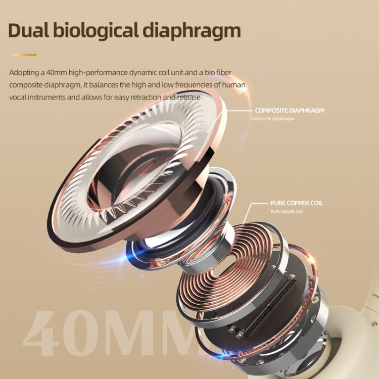 NC10 ANC Active Noise Reduction Head-mounted Bluetooth Earphone