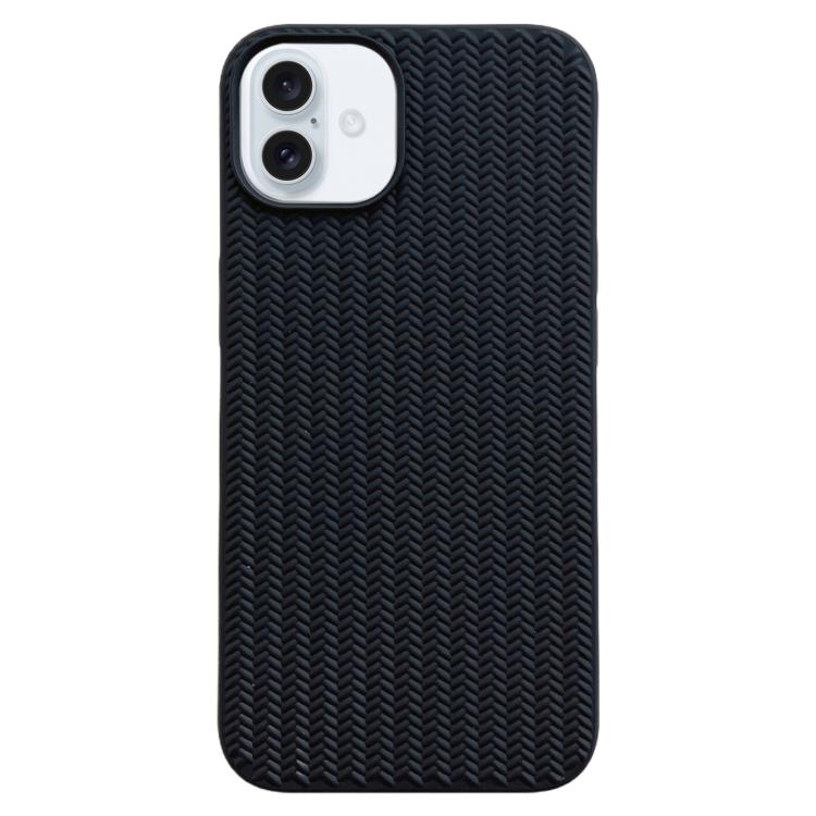 For iPhone 17 Weave Texture TPU Phone Case