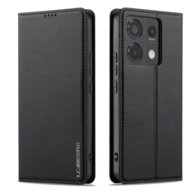 For Redmi Note 13 Pro 5G LC.IMEEKE L1 Series Frosted Fine Texture PU Phone Case