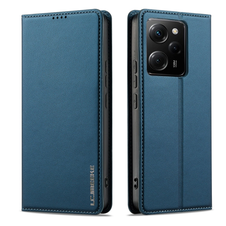 For Redmi Note 12 Pro 5G LC.IMEEKE L1 Series Frosted Fine Texture PU Phone Case