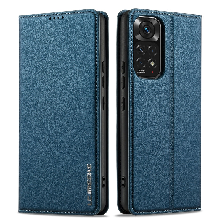 For Redmi Note 11 / 11S / 12S 4G LC.IMEEKE L1 Series Frosted Fine Texture PU Phone Case