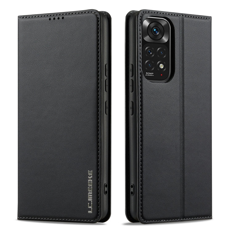 For Redmi Note 11 Pro 5G LC.IMEEKE L1 Series Frosted Fine Texture PU Phone Case
