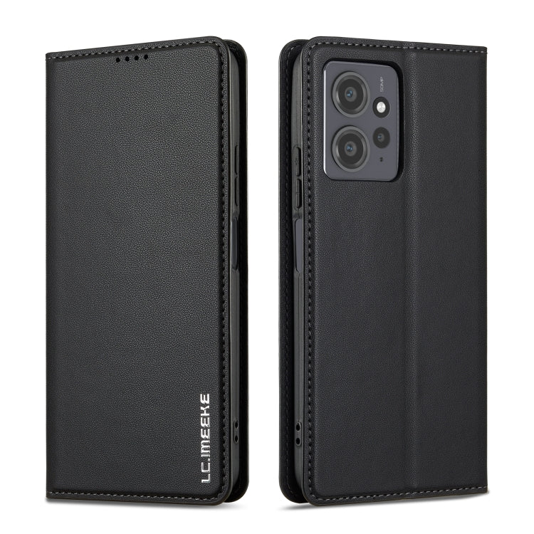 For Redmi Note 12 4G Global LC.IMEEKE L1 Series Frosted Fine Texture PU Phone Case